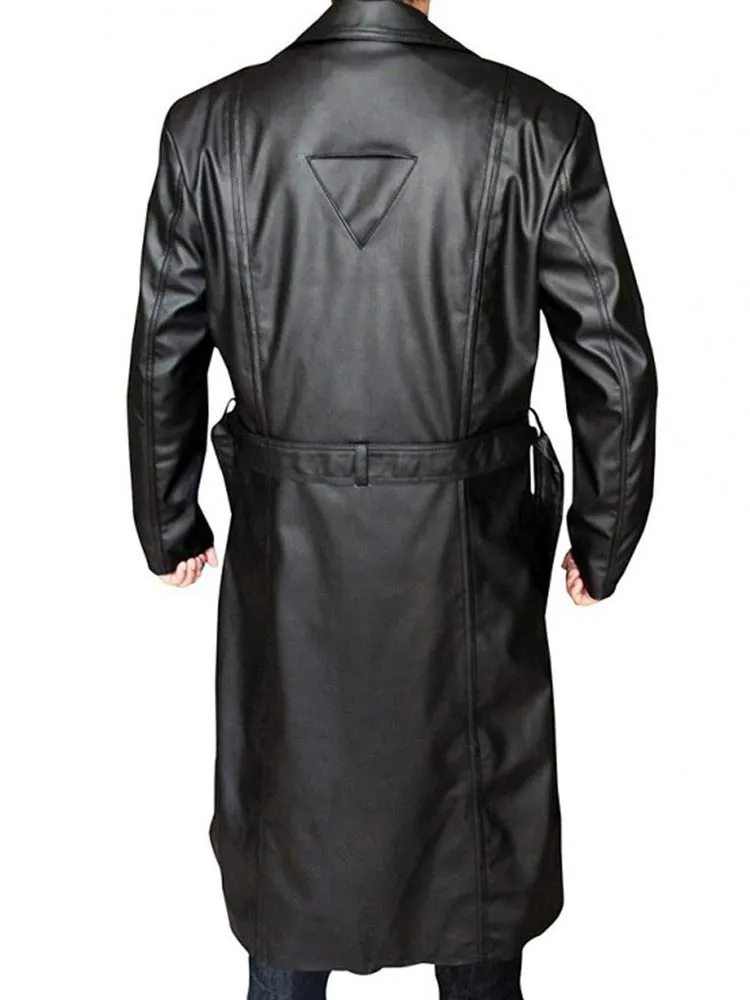 Blade Mahershala Ali Marvel Wesley Snipes Leather Coat