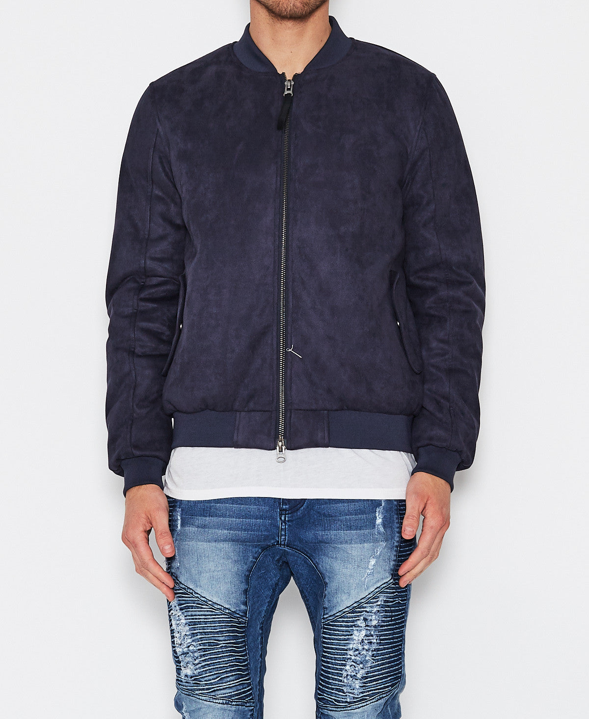 Bomber Jacket Patriot Blue For Men