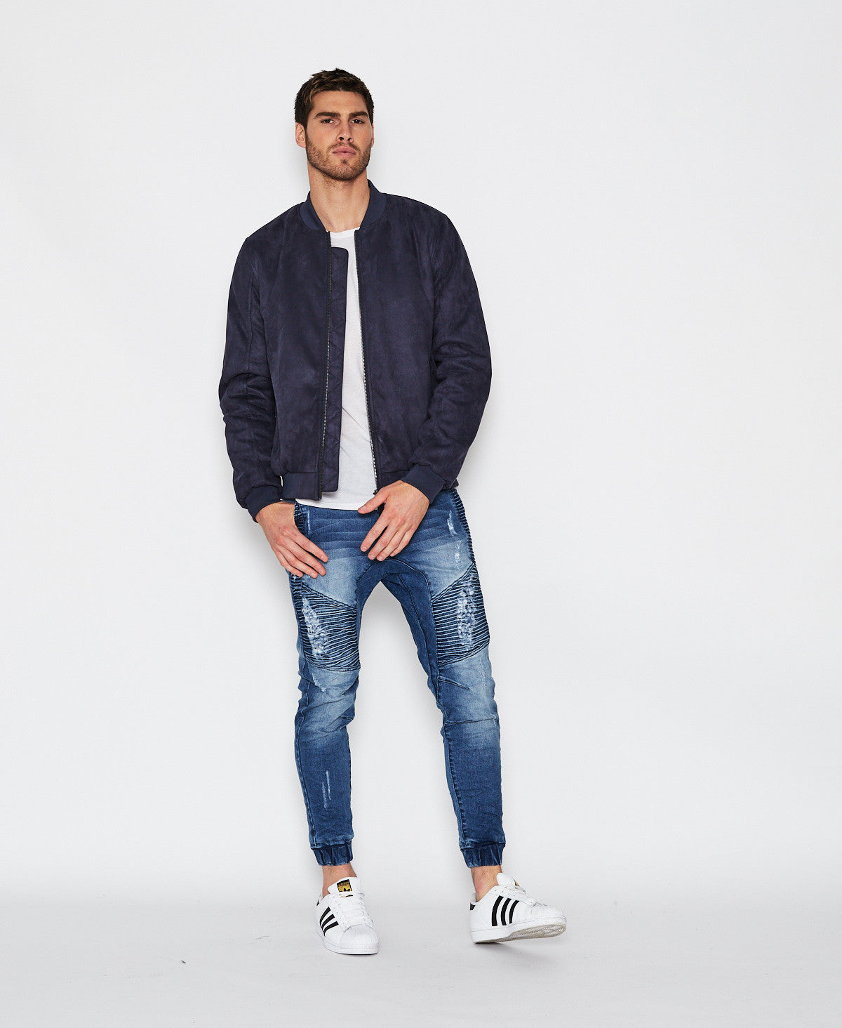 Bomber Jacket Patriot Blue For Men