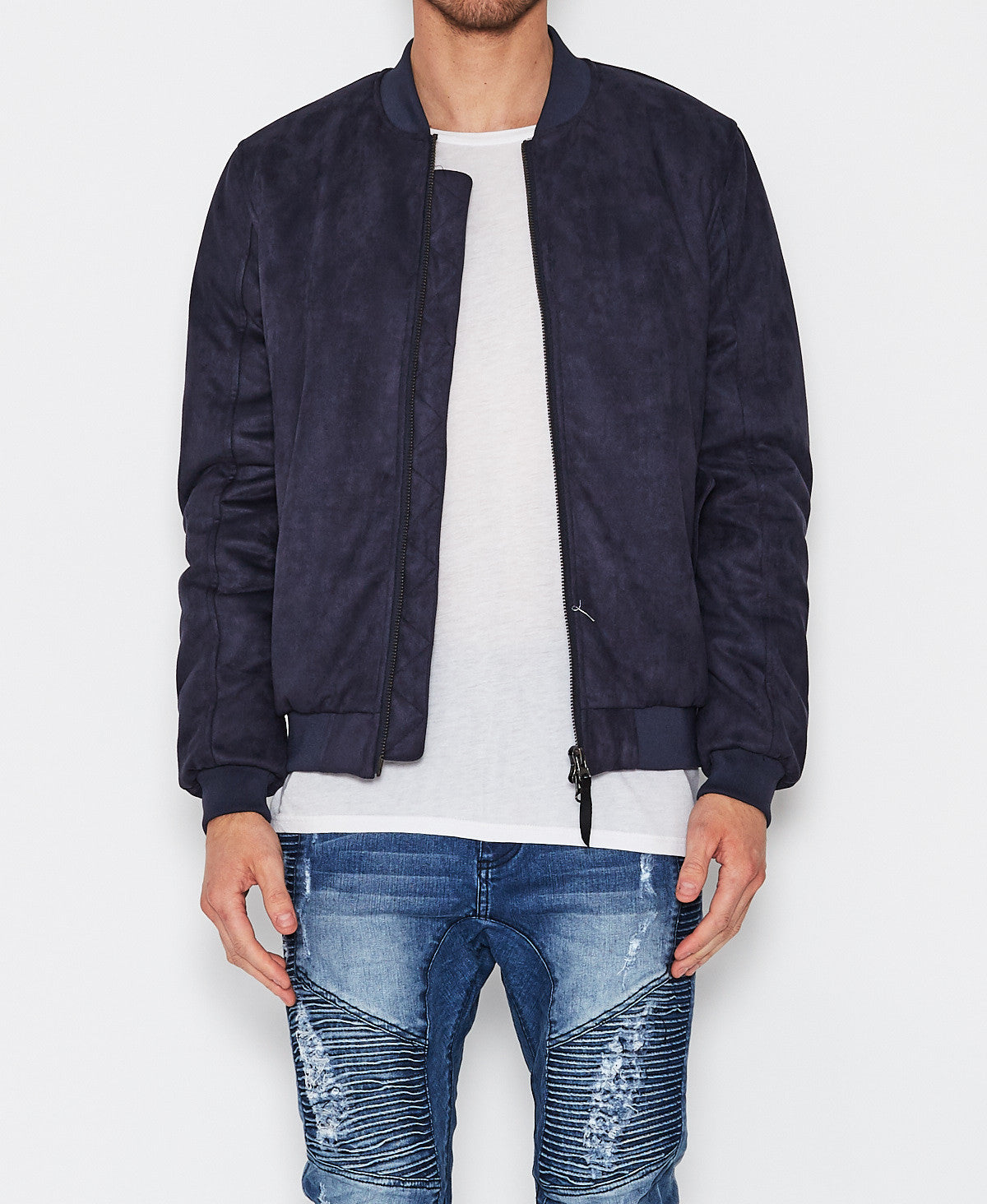 Bomber Jacket Patriot Blue For Men