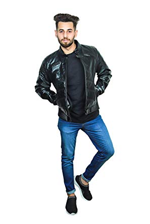 Men's Batman Cafe Racer Motorcycle Jacket