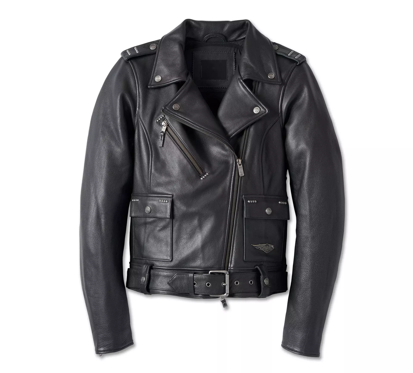 Harley-Davidson Leather Jacket 120th Anniversary Cycle Queen black