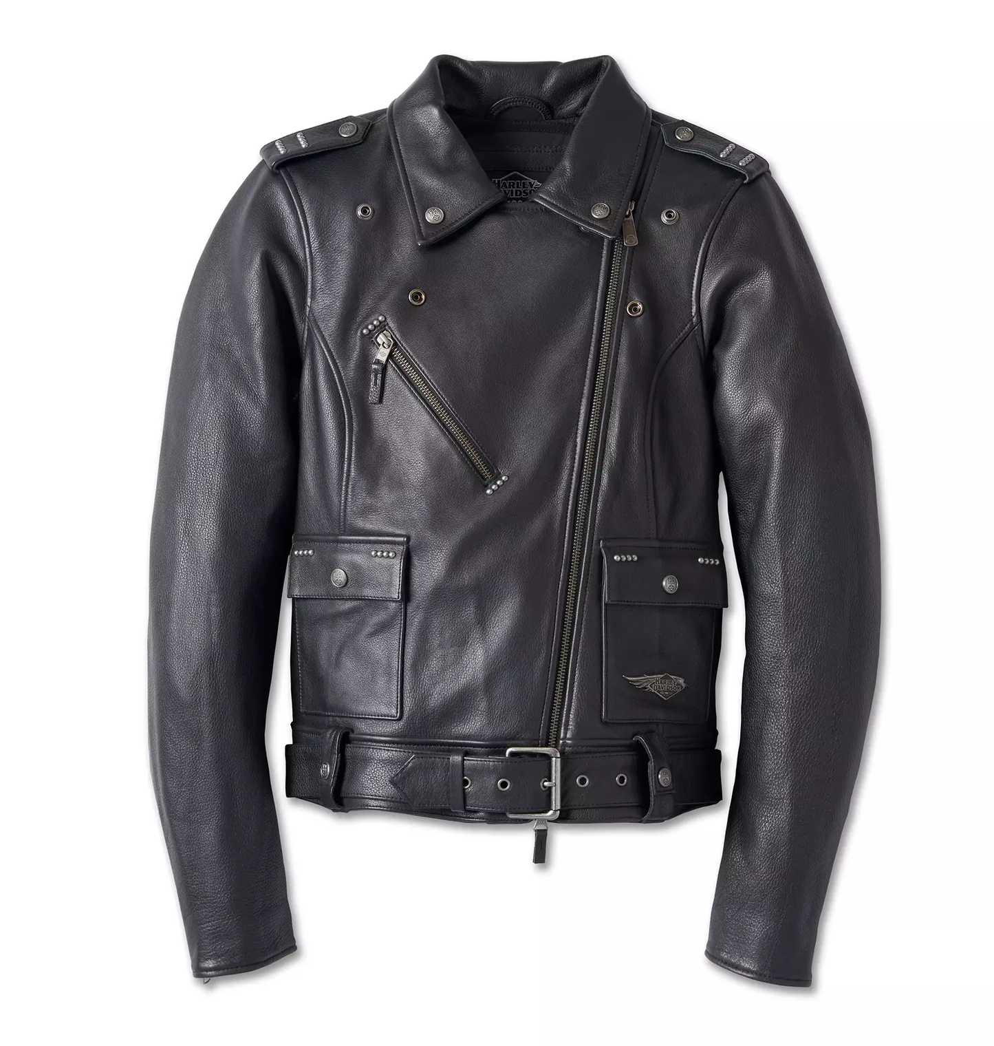Harley-Davidson Leather Jacket 120th Anniversary Cycle Queen black