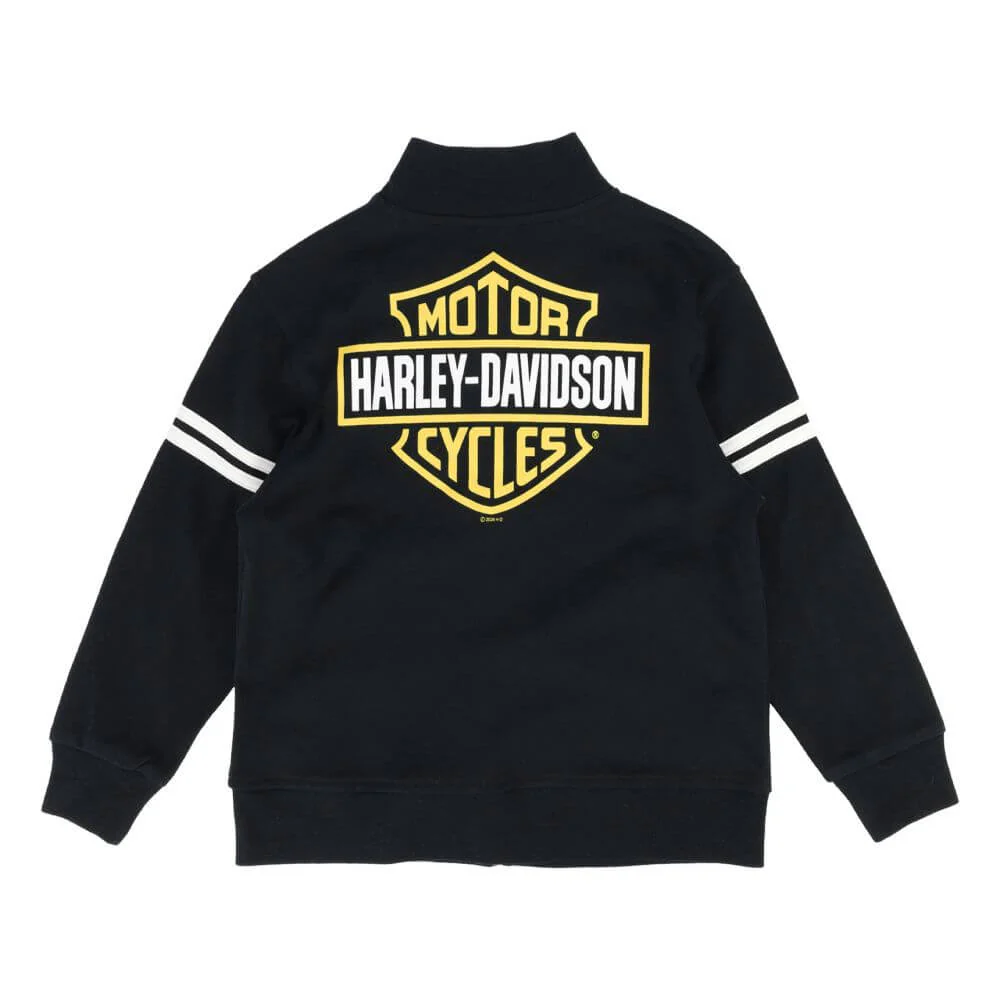 Harley-Davidson Boys Race Collection Knit Track Jacket