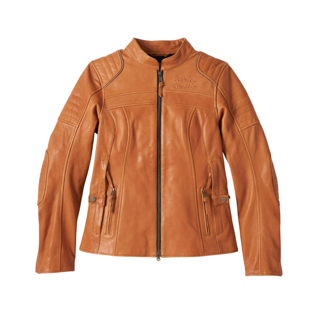 Harley-Davidson Women's Pursuit Triple Vent System Leather Jacket