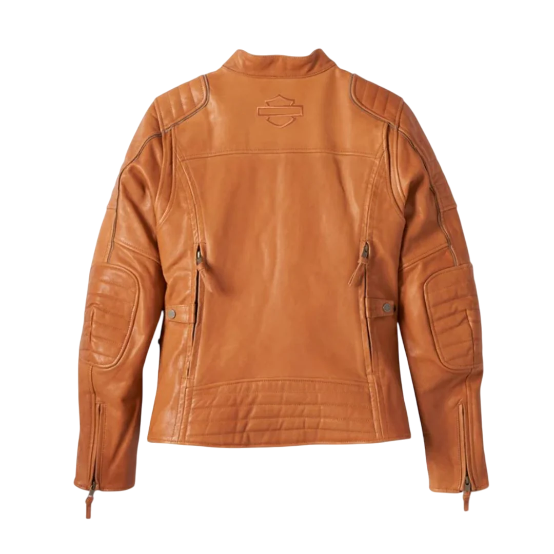 Harley-Davidson Women's Pursuit Triple Vent System Leather Jacket