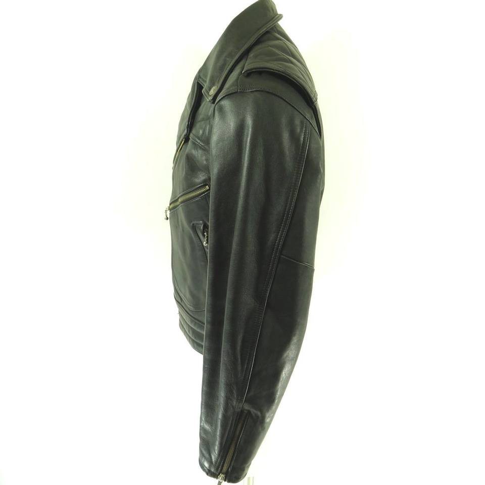 Mens Harley Davidson Leather Jacket 44 Motorcycle Biker Quilted Liner
