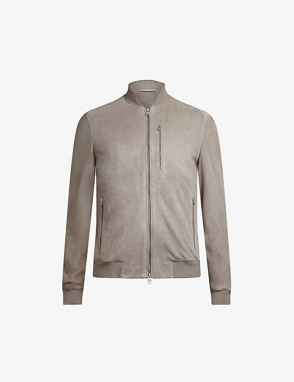 Men’s Kemble Suede Flight Style Bomber Jacket