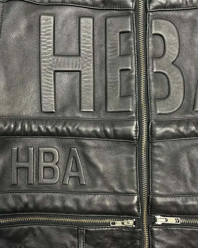 Hood By Air Leather jacket