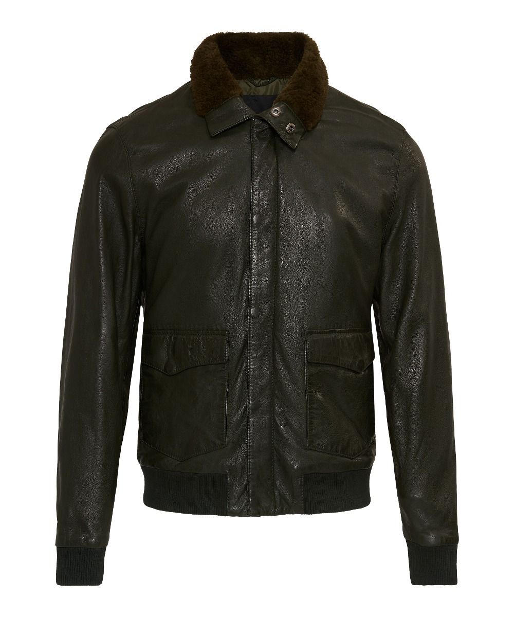 Bomber Military Green Jacket For Men