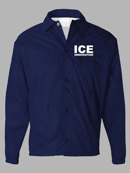 Blue Ice Immigration Police Jacket