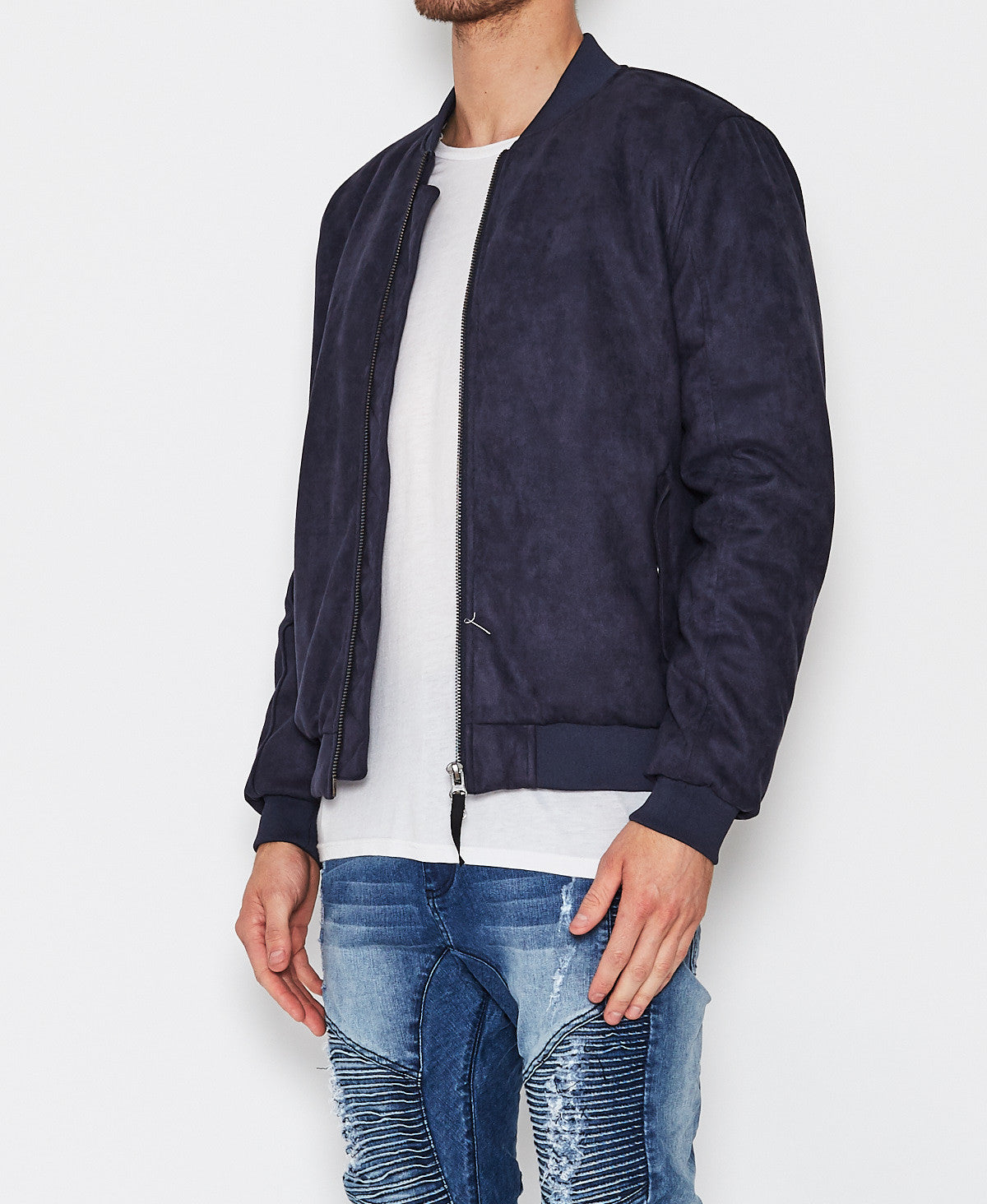 Bomber Jacket Patriot Blue For Men