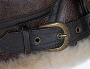 Classic B-3 Sheepskin Leather Bomber Jacket