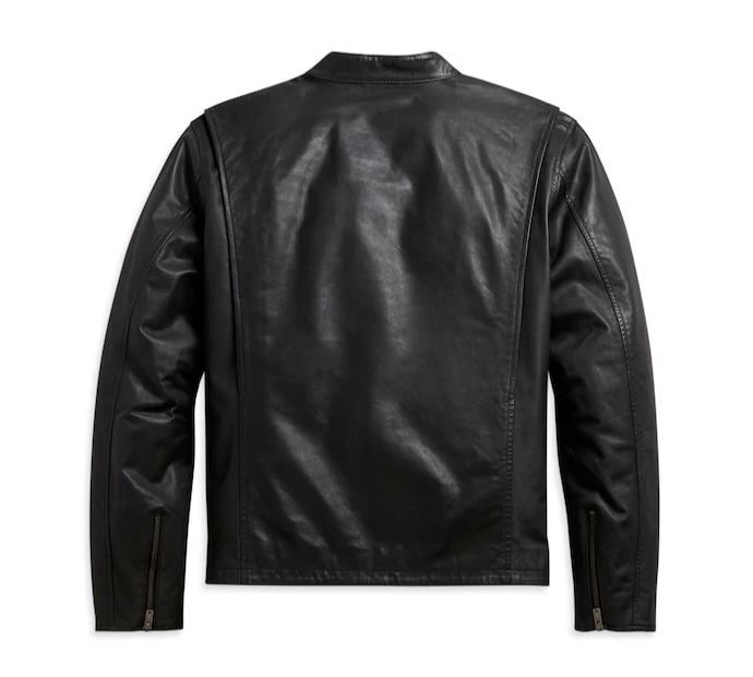 Men's Cafe Racer Leather Jacket