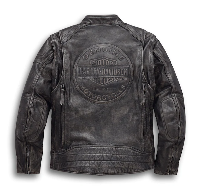Men's Dauntless Convertible Leather Jacket