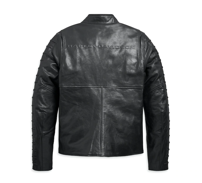 Men's Ozello Perforated Leather Jacket