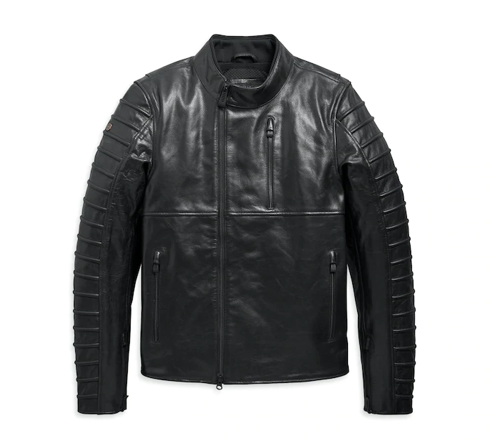 Men's Ozello Perforated Leather Jacket