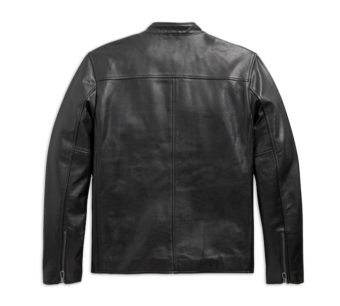 Men's Rider Spirit Slim Fit Leather Jacket 3 Men's Rider Spirit Slim Fit Leather Jacket