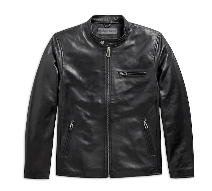 Men's Rider Spirit Slim Fit Leather Jacket 3 Men's Rider Spirit Slim Fit Leather Jacket