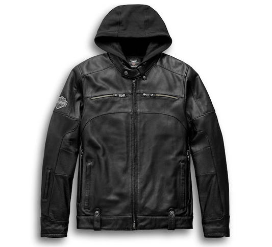 Men's Swingarm 3-in-1 Leather Jacket