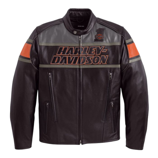 Harley Davidson Motorcycle Leather Jacket