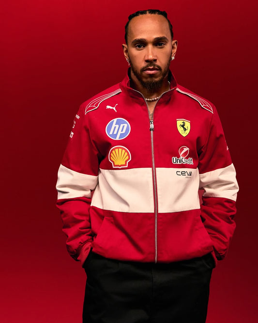 PUMA and Scuderia Ferrari HP Race Jacket 2025 (Replica)