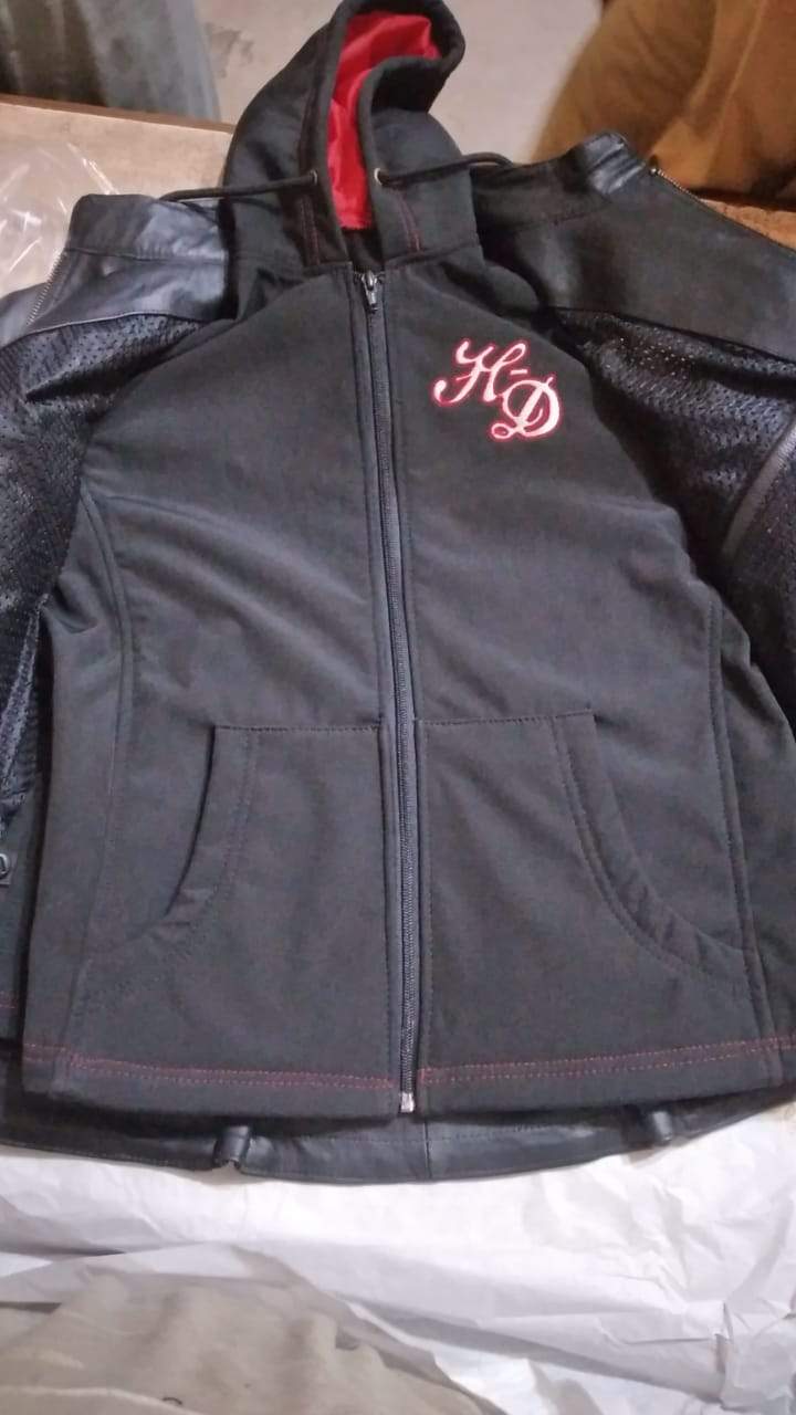 Women's Scroll Skull 3-in-1 Leather Jacket
