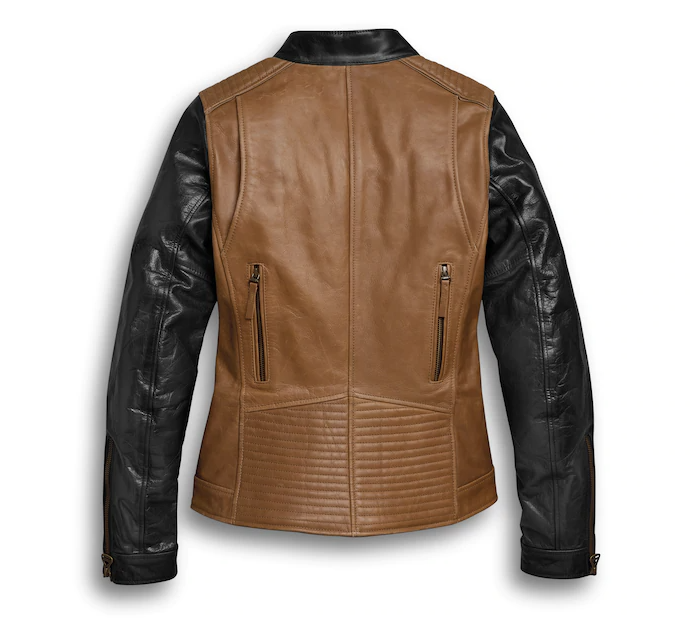 Women's Arterial Leather Jacket