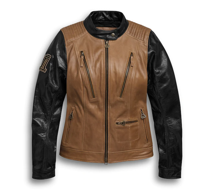 Women's Arterial Leather Jacket