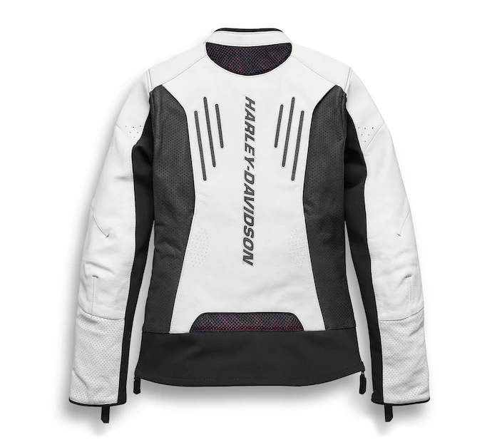 Women's FXRG Perforated Leather Jacket - Petite