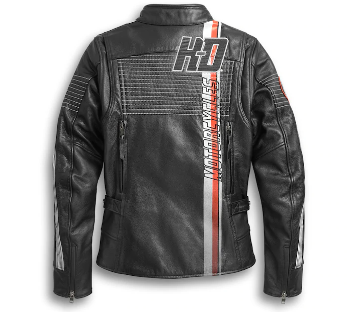 Women's H-D Triple Vent System Adraga Leather Jacket - Tall