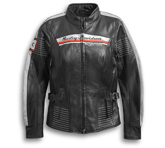 Women's H-D Triple Vent System Adraga Leather Jacket - Tall