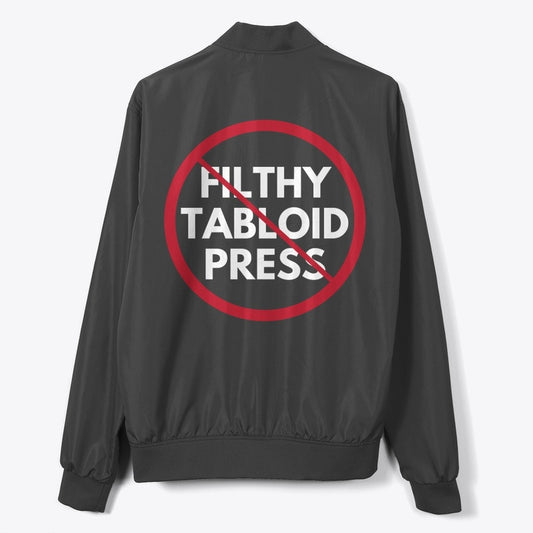 Stop Filthy Tabloid Press Jacket With T Shirt